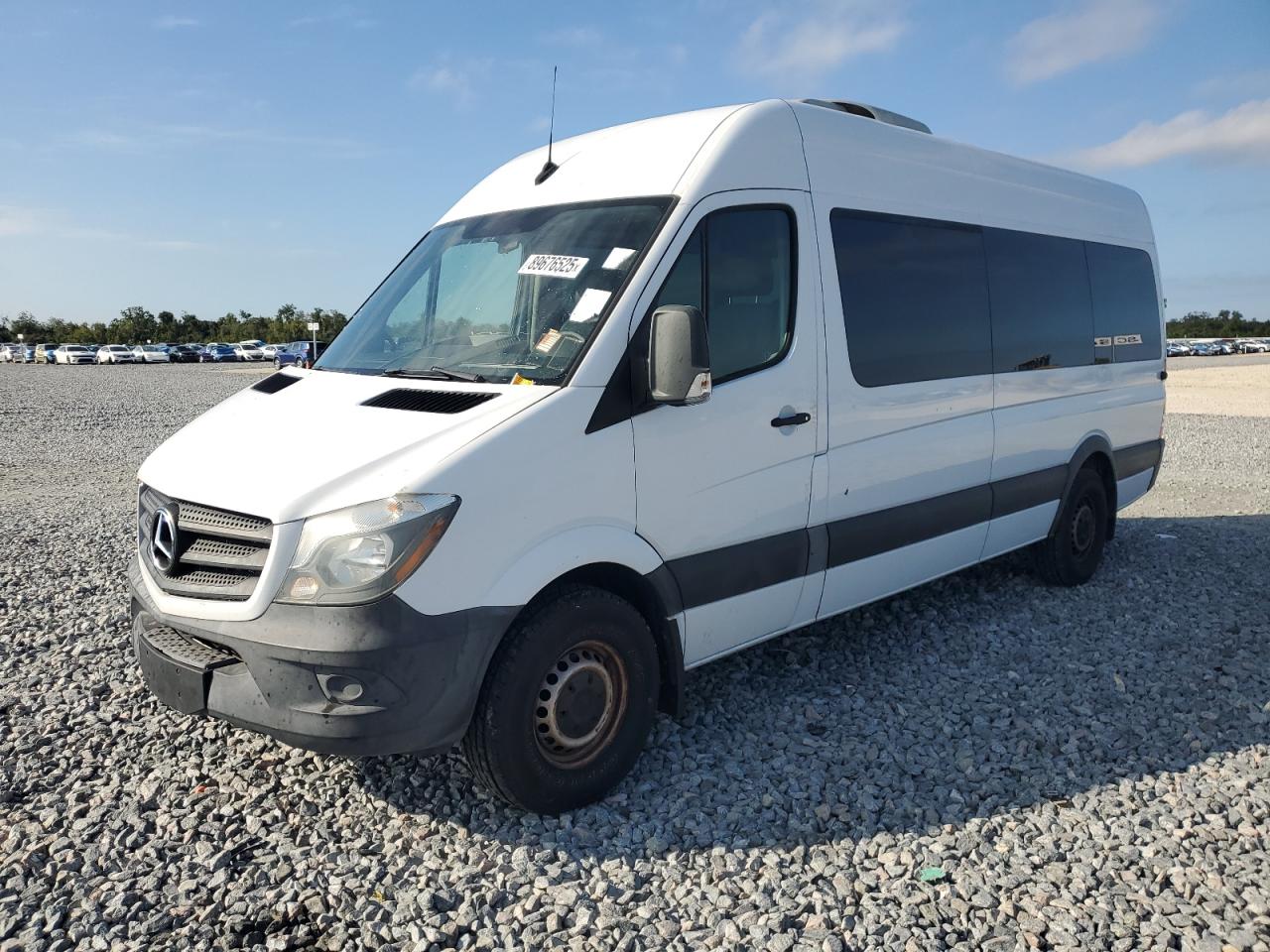 2018 Mercedes-Benz Sprinter 2500 white null diesel WDZPE8CDXJP613491 photo #1