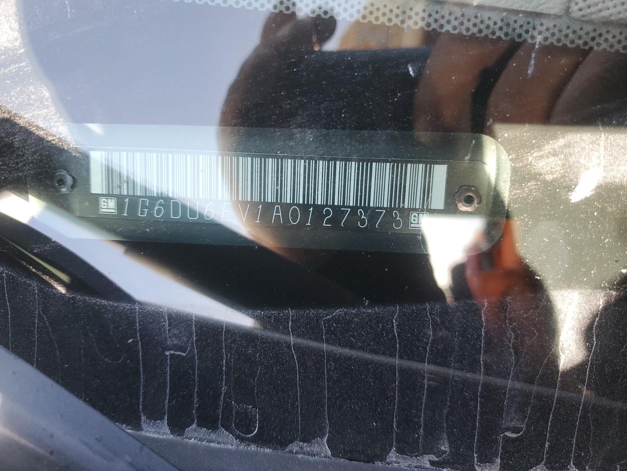 2010 Cadillac Sts VIN: 1G6DU6EV1A0127373 Lot: 82473455