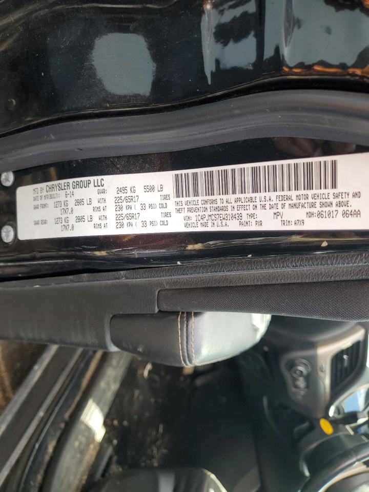 2014 Jeep Cherokee Latitude VIN: 1C4PJMCS7EW310439 Lot: 87431635