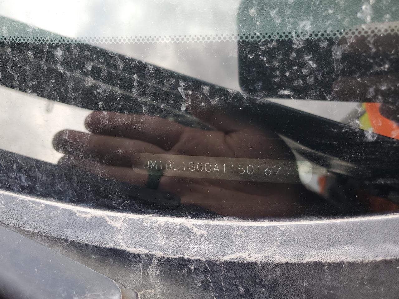 2010 Mazda 3 I VIN: JM1BL1SG0A1150167 Lot: 93509035