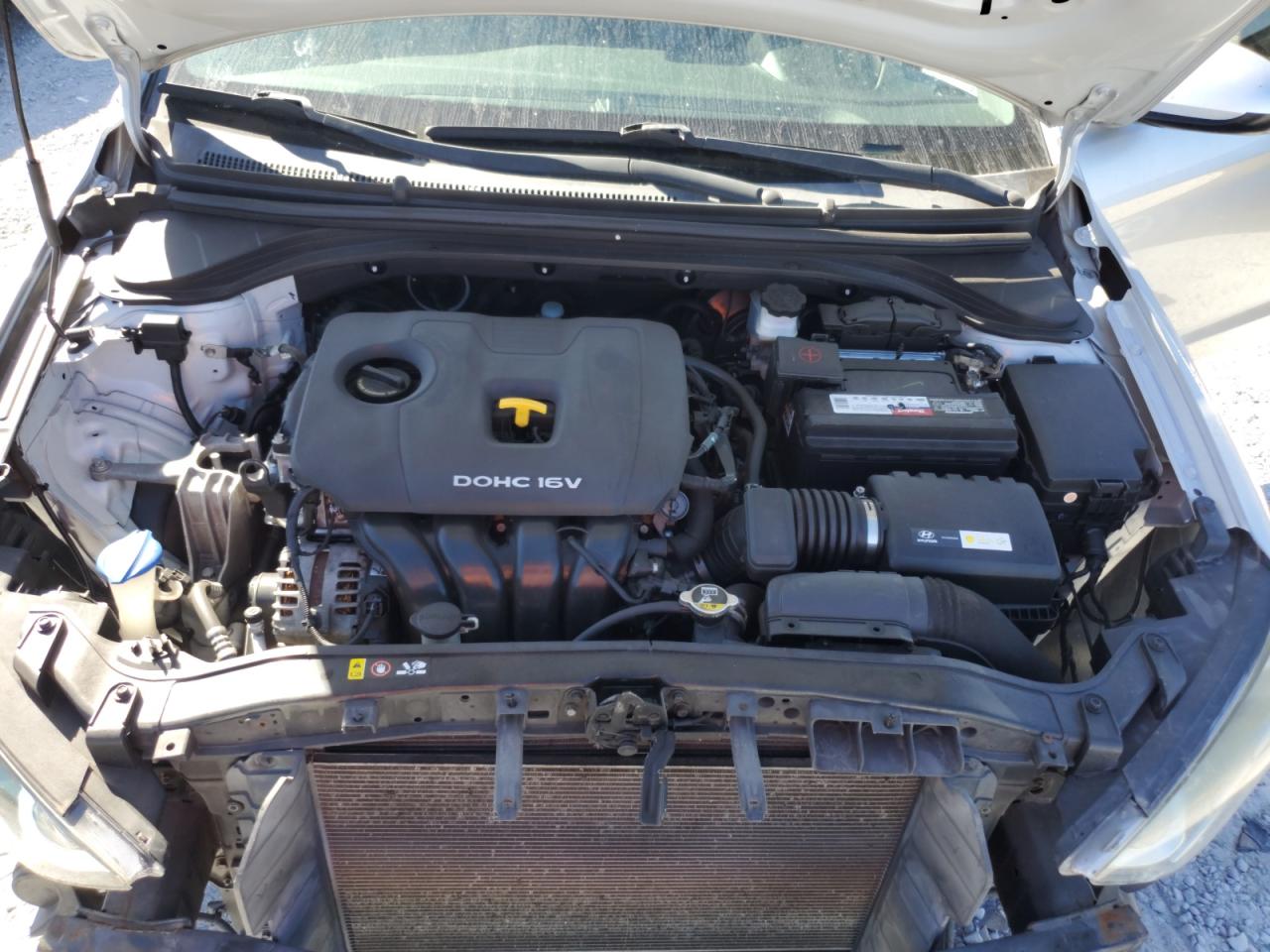 2017 Hyundai Elantra Se VIN: KMHD74LF5HU074275 Lot: 82341035