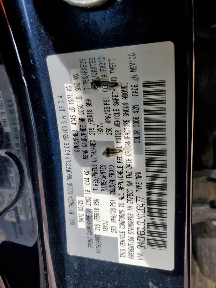 2020 Mazda Cx-30 Select VIN: 3MVDMBCL0LM126477 Lot: 85573405