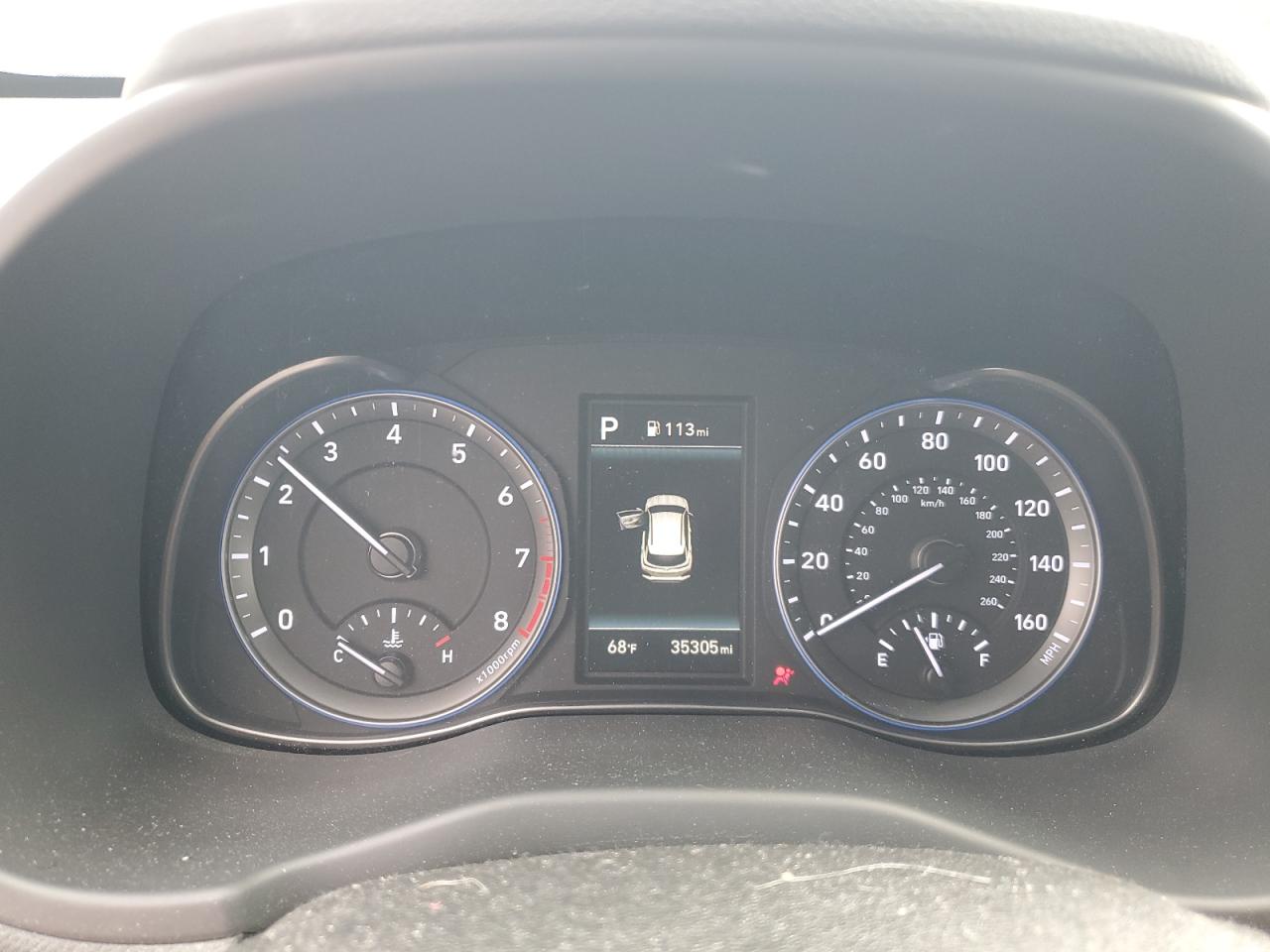 2021 Hyundai Kona Se VIN: KM8K1CAA9MU736072 Lot: 85555185