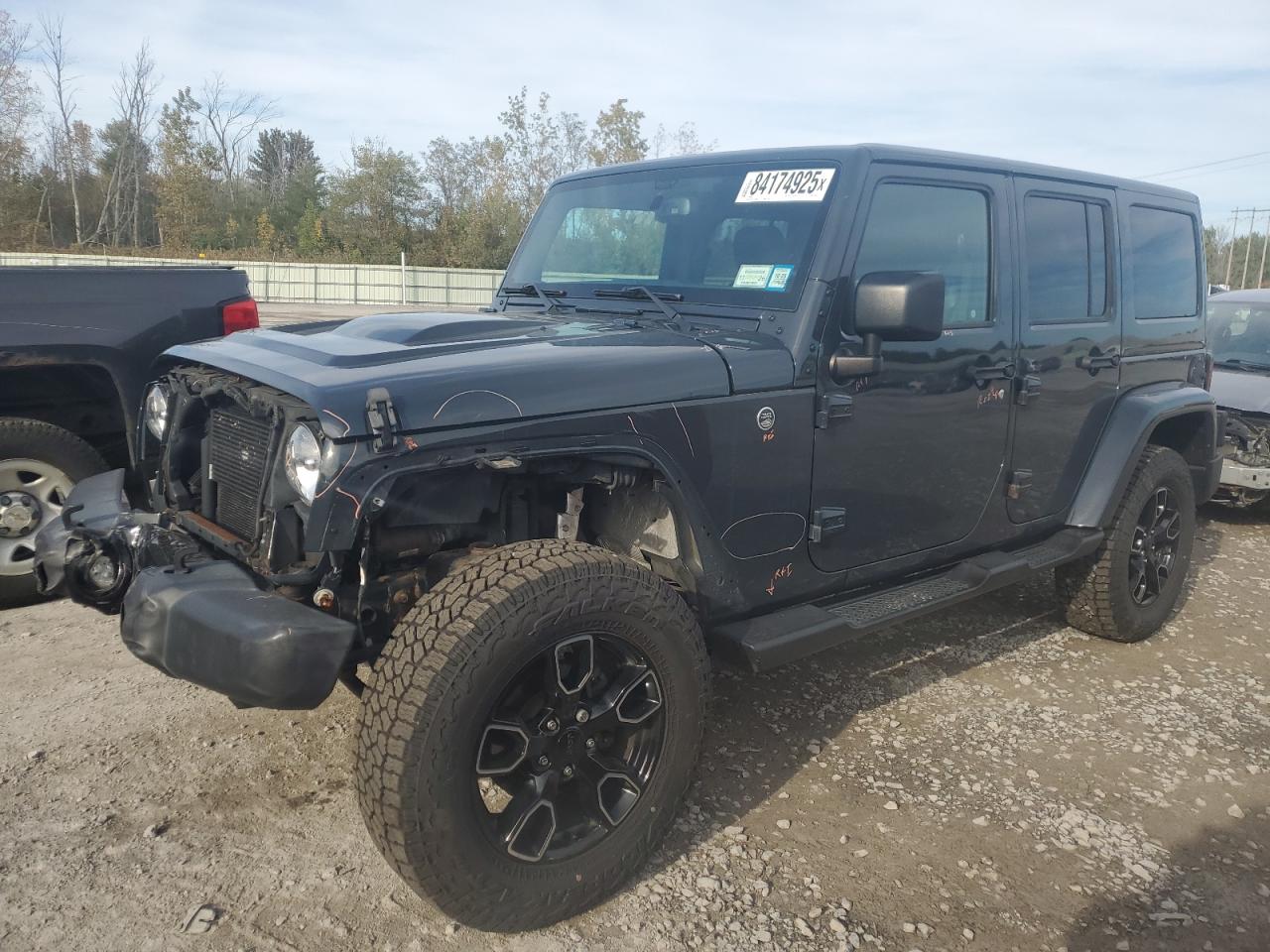2018 Jeep Wrangler Unlimited Sahara VIN: 1C4BJWEG1JL885937 Lot: 84174925