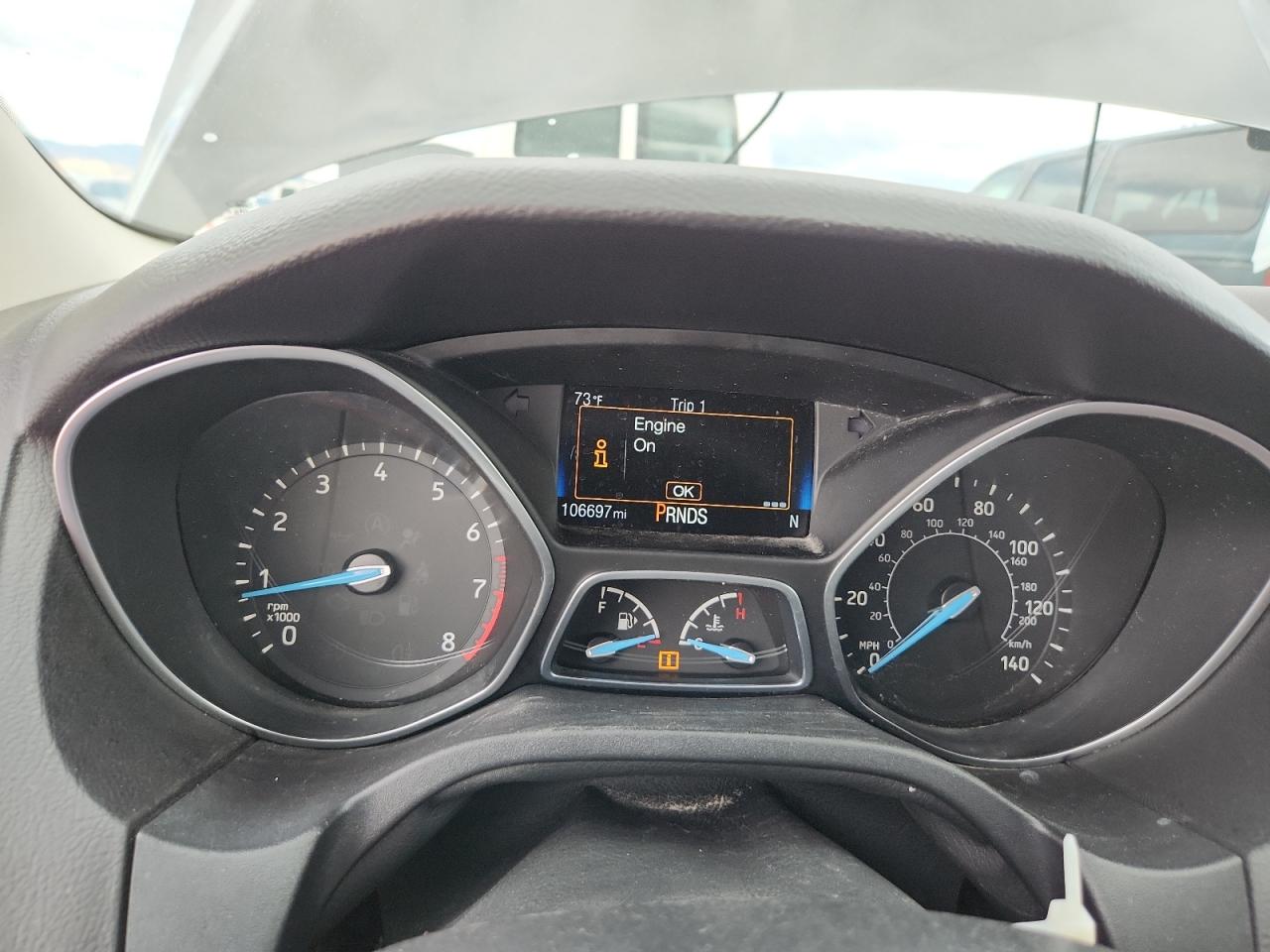 2017 Ford Focus Titanium VIN: 1FADP3J25HL265284 Lot: 86190865