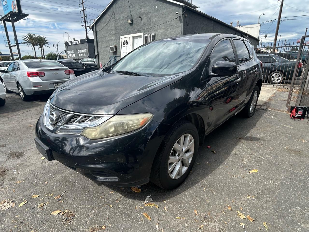2013 Nissan Murano S black suv gas JN8AZ1MU1DW211454 photo #3