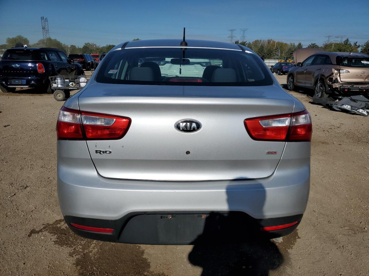 2013 Kia Rio Lx VIN: KNADM4A32D6164274 Lot: 85738105