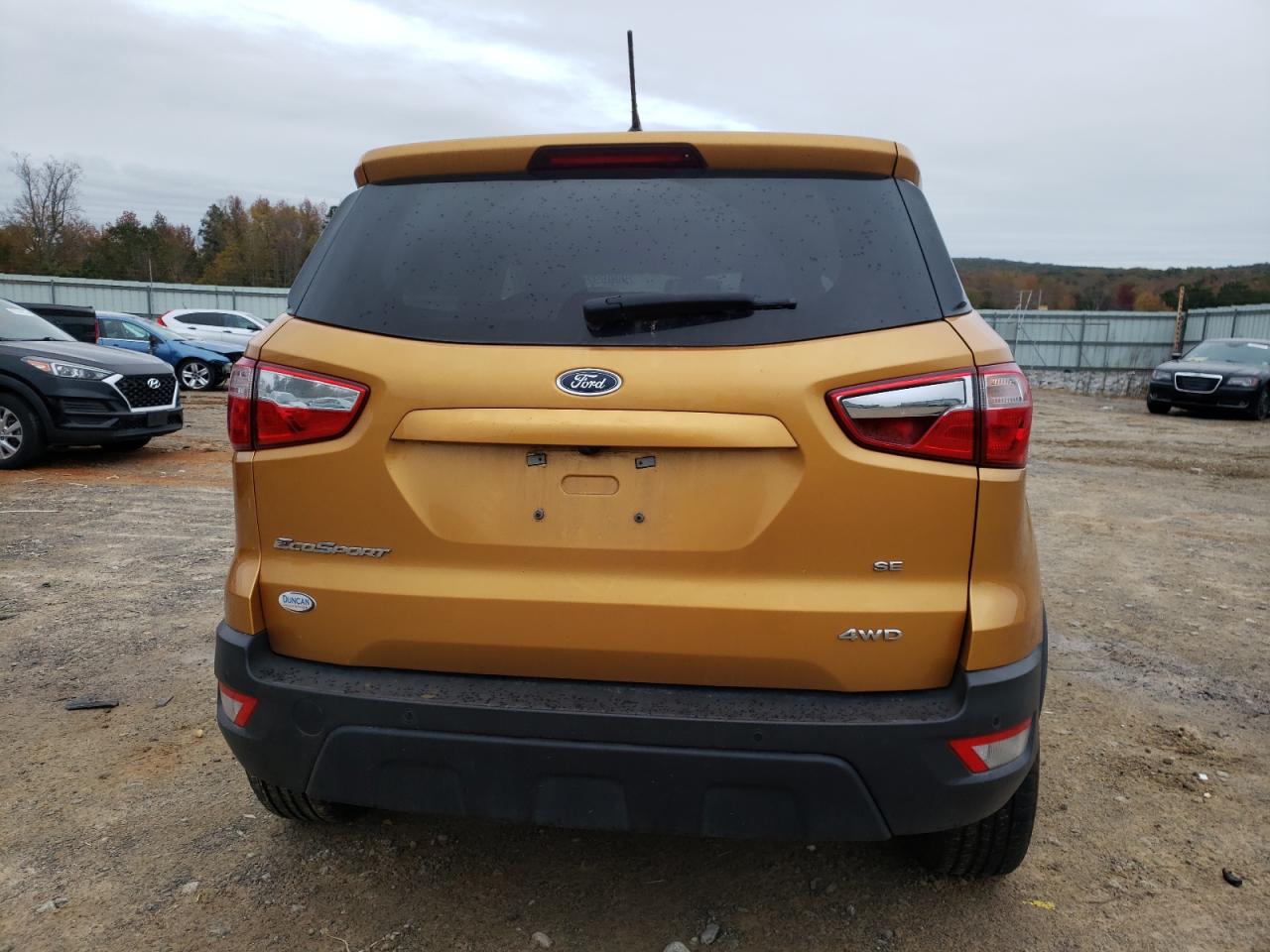 2021 Ford Ecosport Se VIN: MAJ6S3GL7MC401755 Lot: 90099265