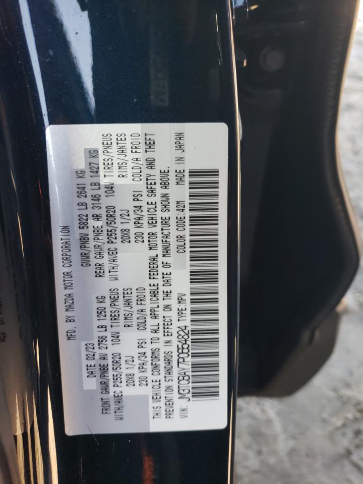 2023 Mazda Cx-9 Touring Plus VIN: JM3TCBAY7P0654824 Lot: 90590645