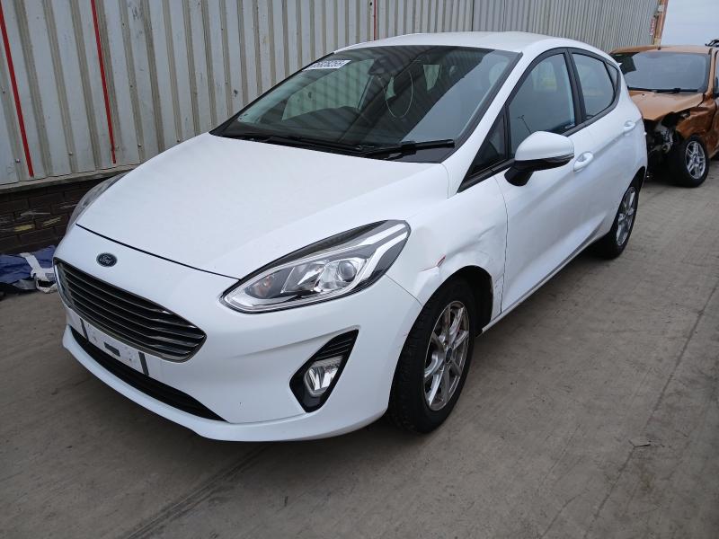 2019 FORD FIESTA 1.1 ZETEC 5DR for sale at Copart PETERLEE