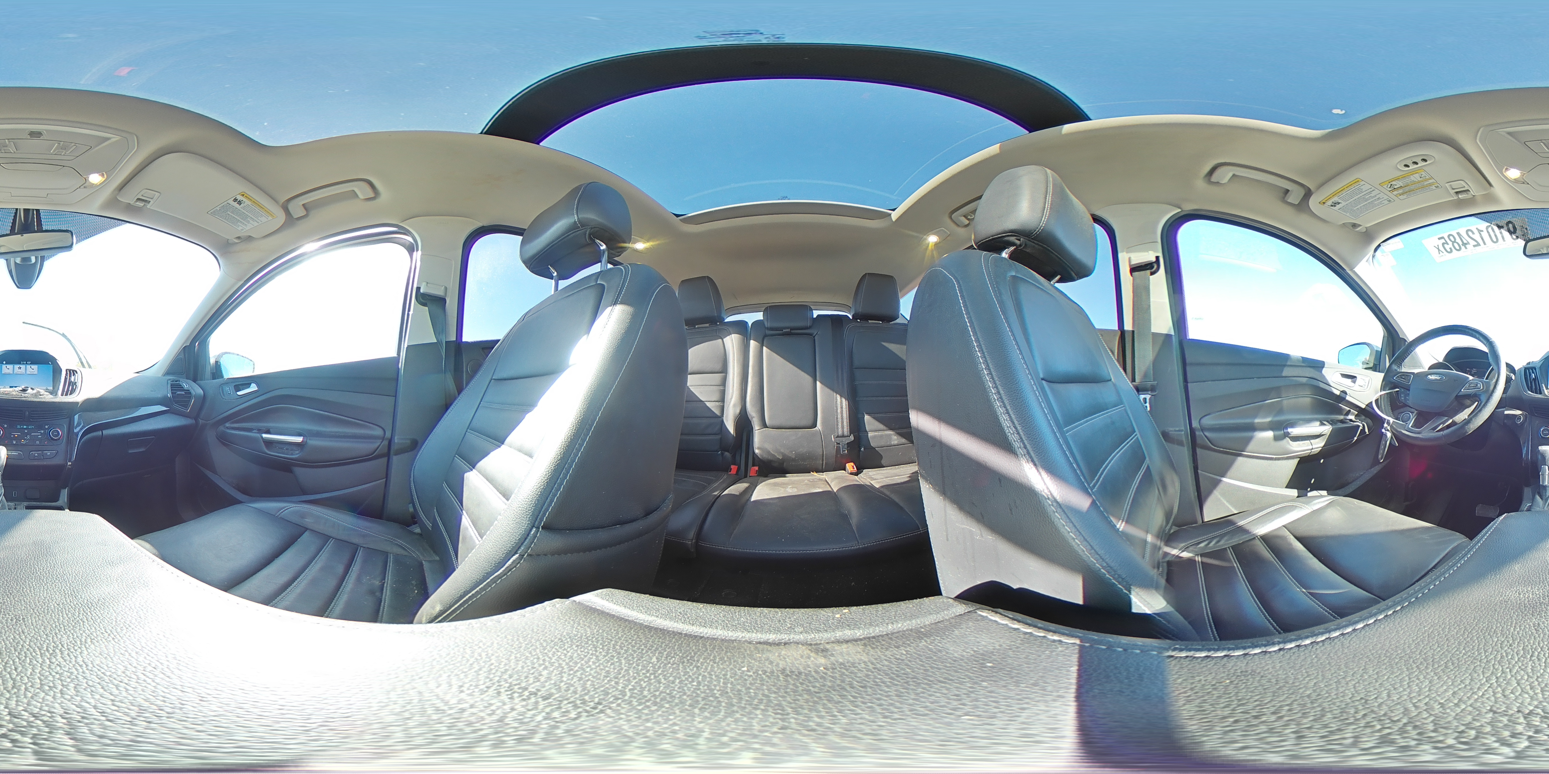 2017 Ford Escape Titanium VIN: 1FMCU0J95HUA14054 Lot: 91012485