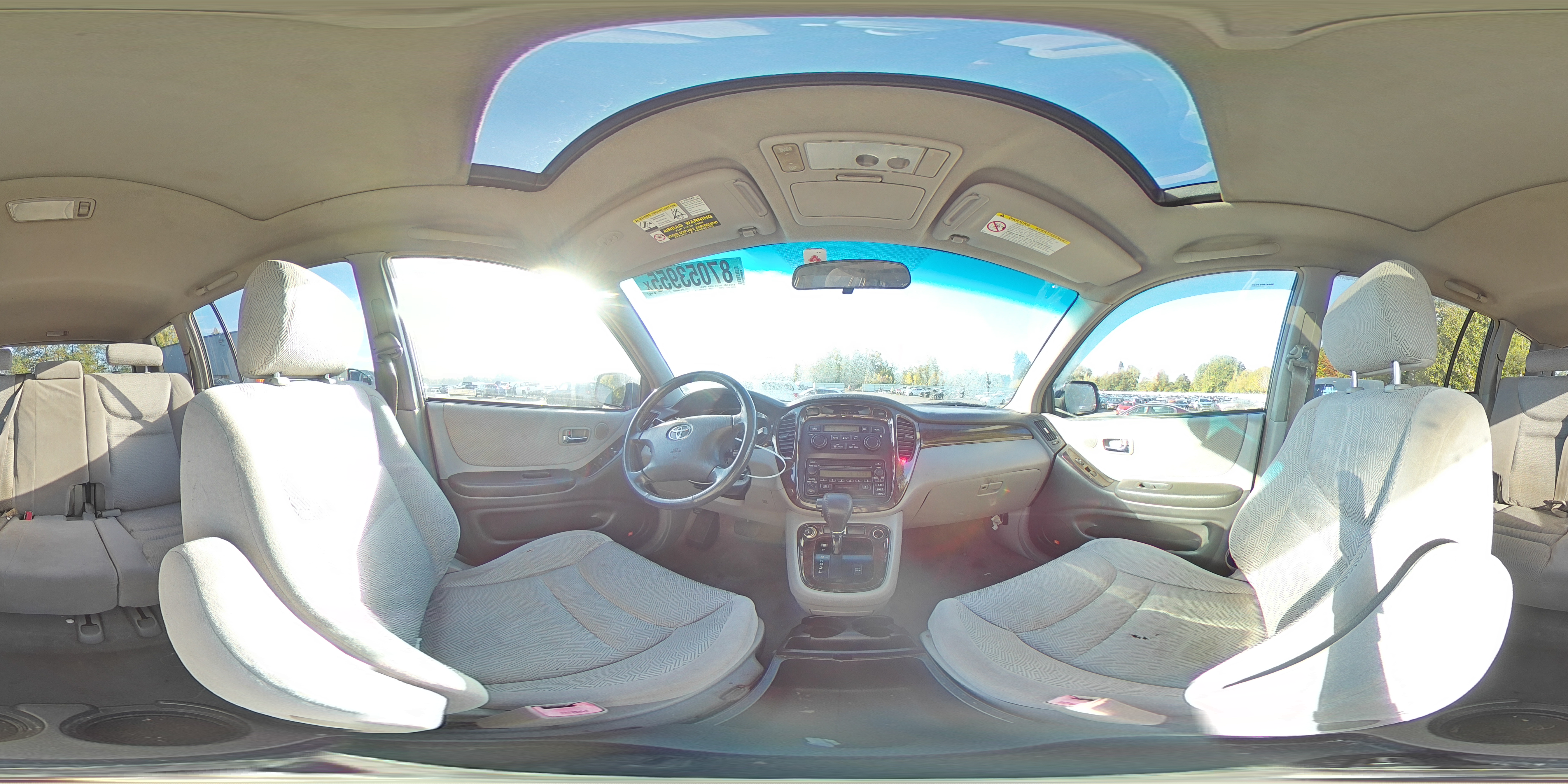 2001 Toyota Highlander VIN: JTEHF21A310015870 Lot: 87053955