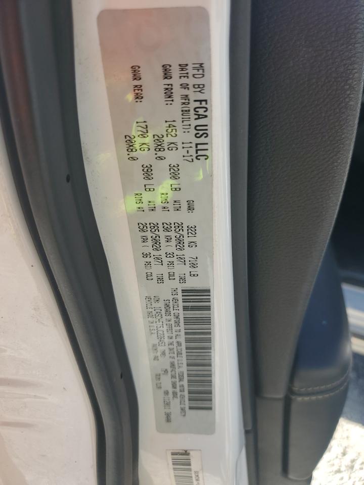 2018 Dodge Durango Citadel VIN: 1C4SDHET5JC226453 Lot: 84410545