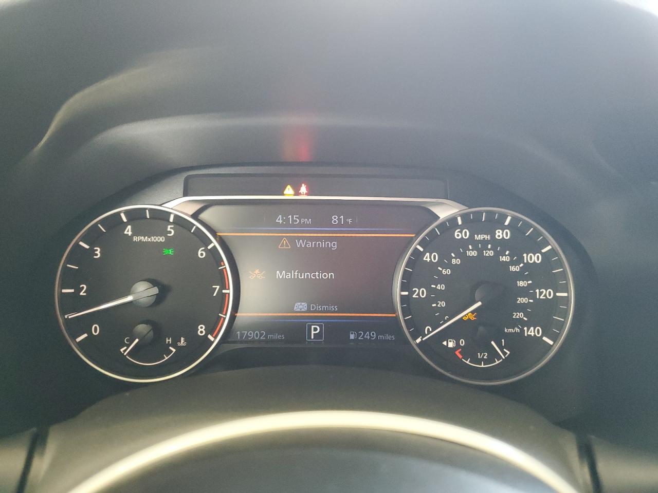 2025 Nissan Altima Sv VIN: 1N4BL4DV4SN323492 Lot: 84933625