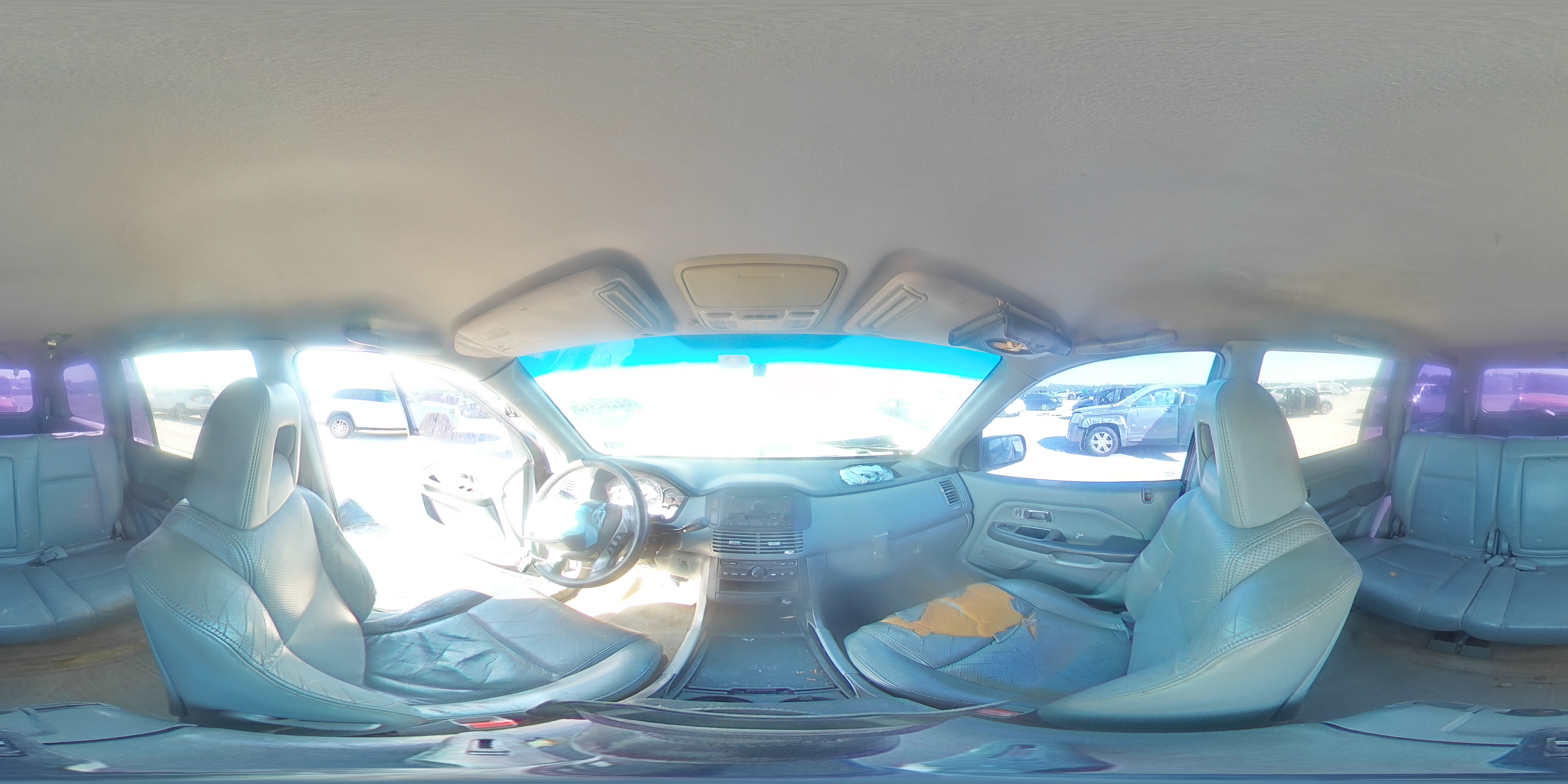 2003 Honda Pilot Exl VIN: 2HKYF18543H596664 Lot: 82202415