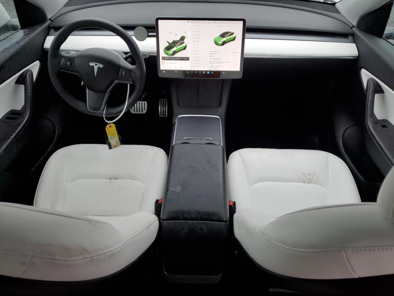 2021 Tesla Model Y VIN: 5YJYGDEF9MF302266 Lot: 86772575