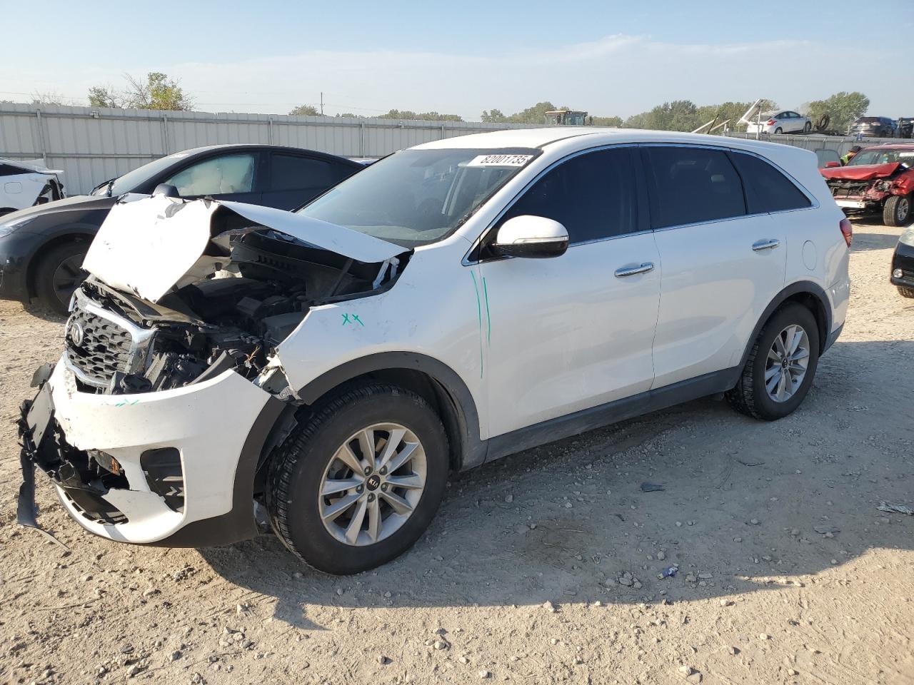 2019 Kia Sorento Lx VIN: 5XYPG4A51KG509863 Lot: 82001735