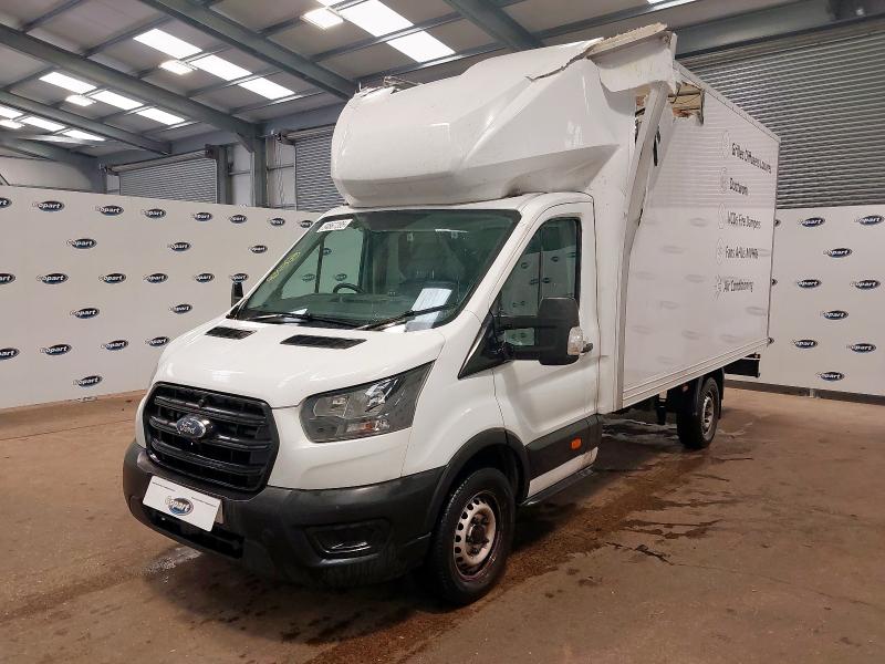 2023 FORD TRANSIT 350 LEADER ECOBLU 2.0 ECOBLUE 130PS CHASSIS CAB for sale at Copart NEWBURY