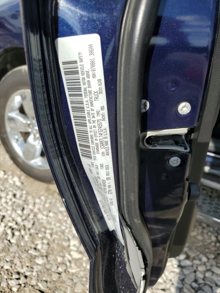 2015 Ram 1500 Slt VIN: 1C6RR7LT4FS745575 Lot: 82633175