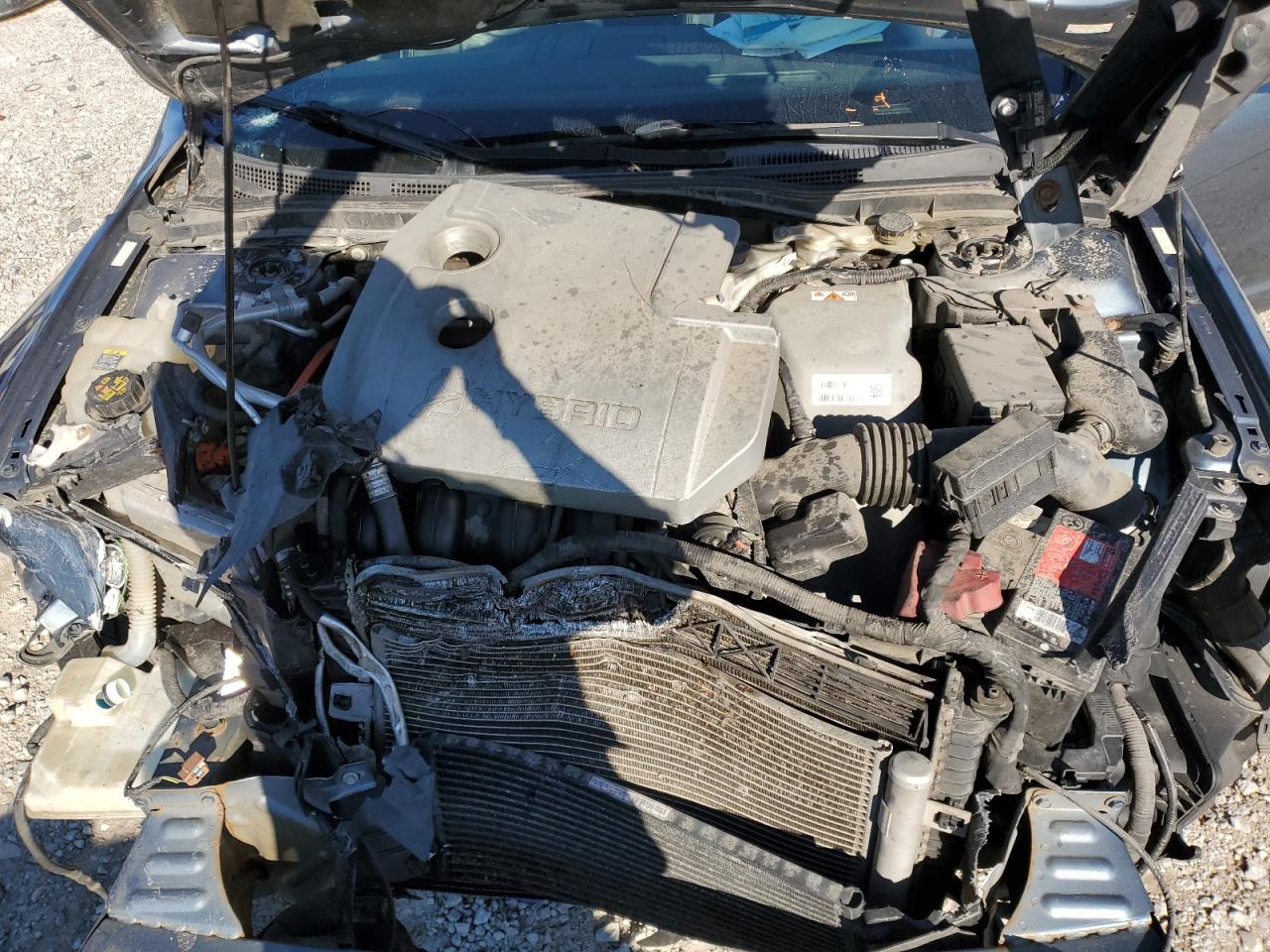 2012 Ford Fusion Hybrid VIN: 3FADP0L33CR374695 Lot: 85901065