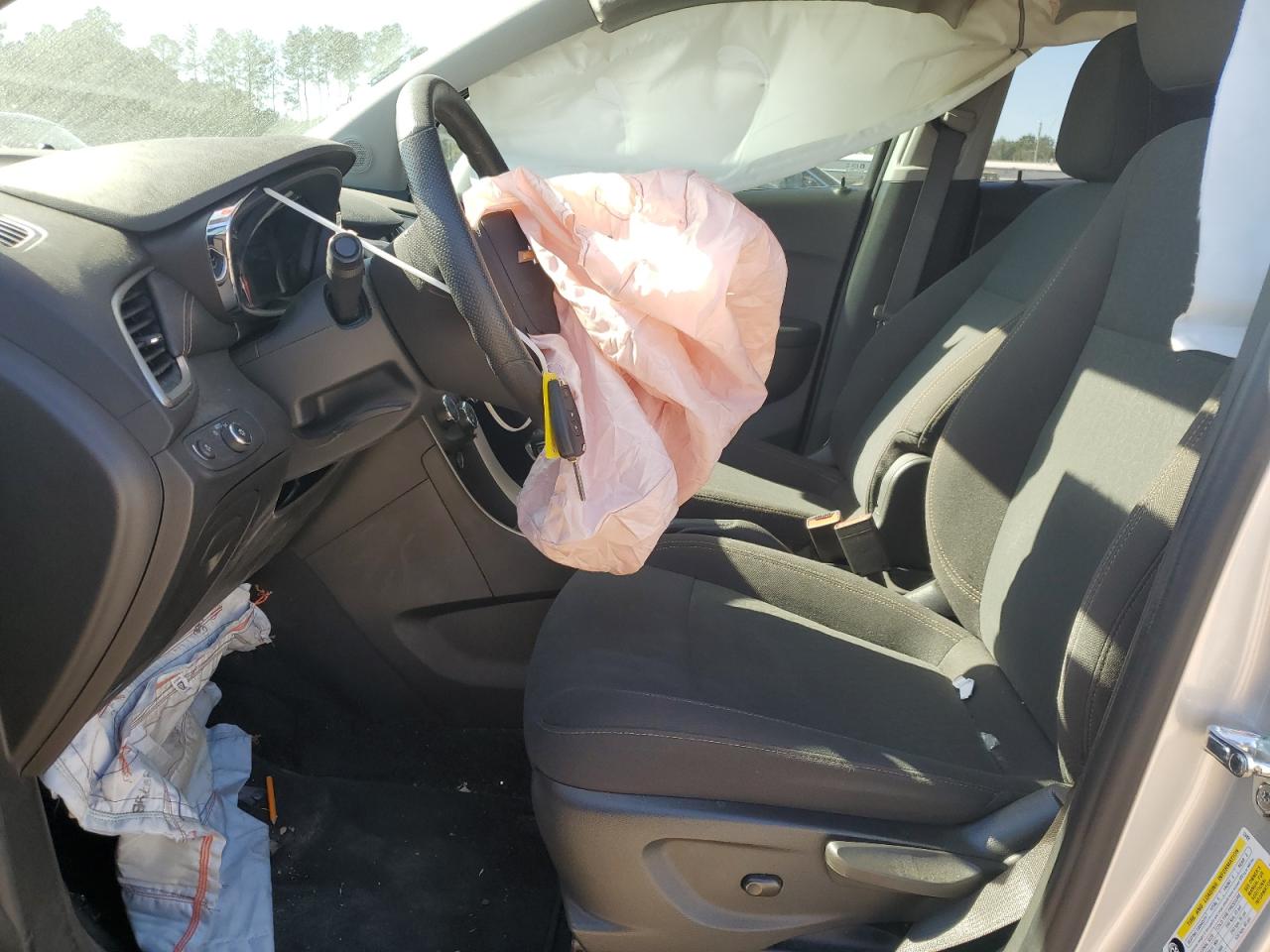 2021 Chevrolet Trax Ls VIN: KL7CJKSB8MB344591 Lot: 90022955