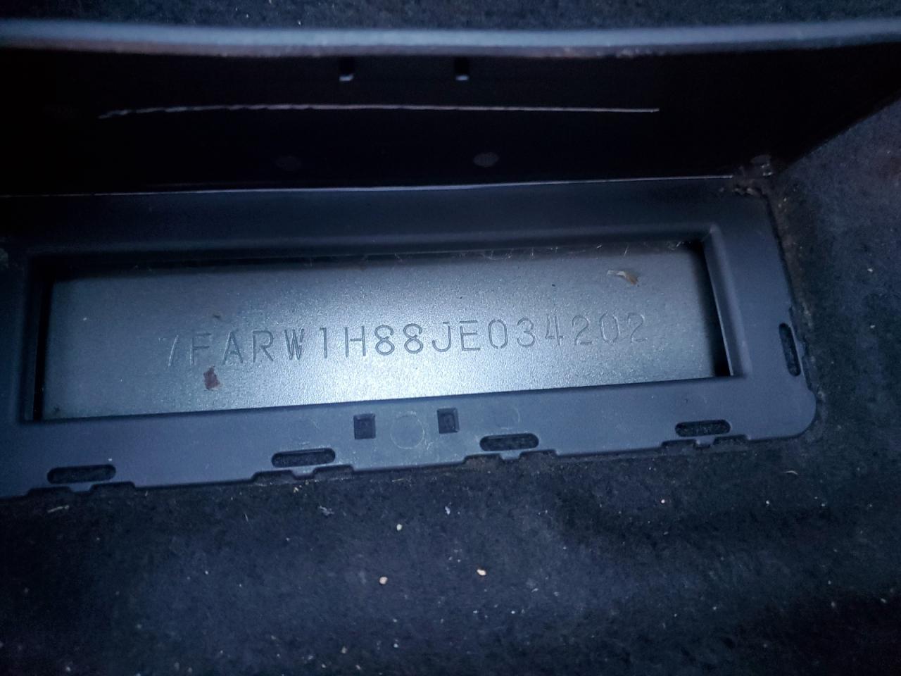 2018 Honda Crv Exl VIN: 7FARW1H88JE034202 Lot: 82219635