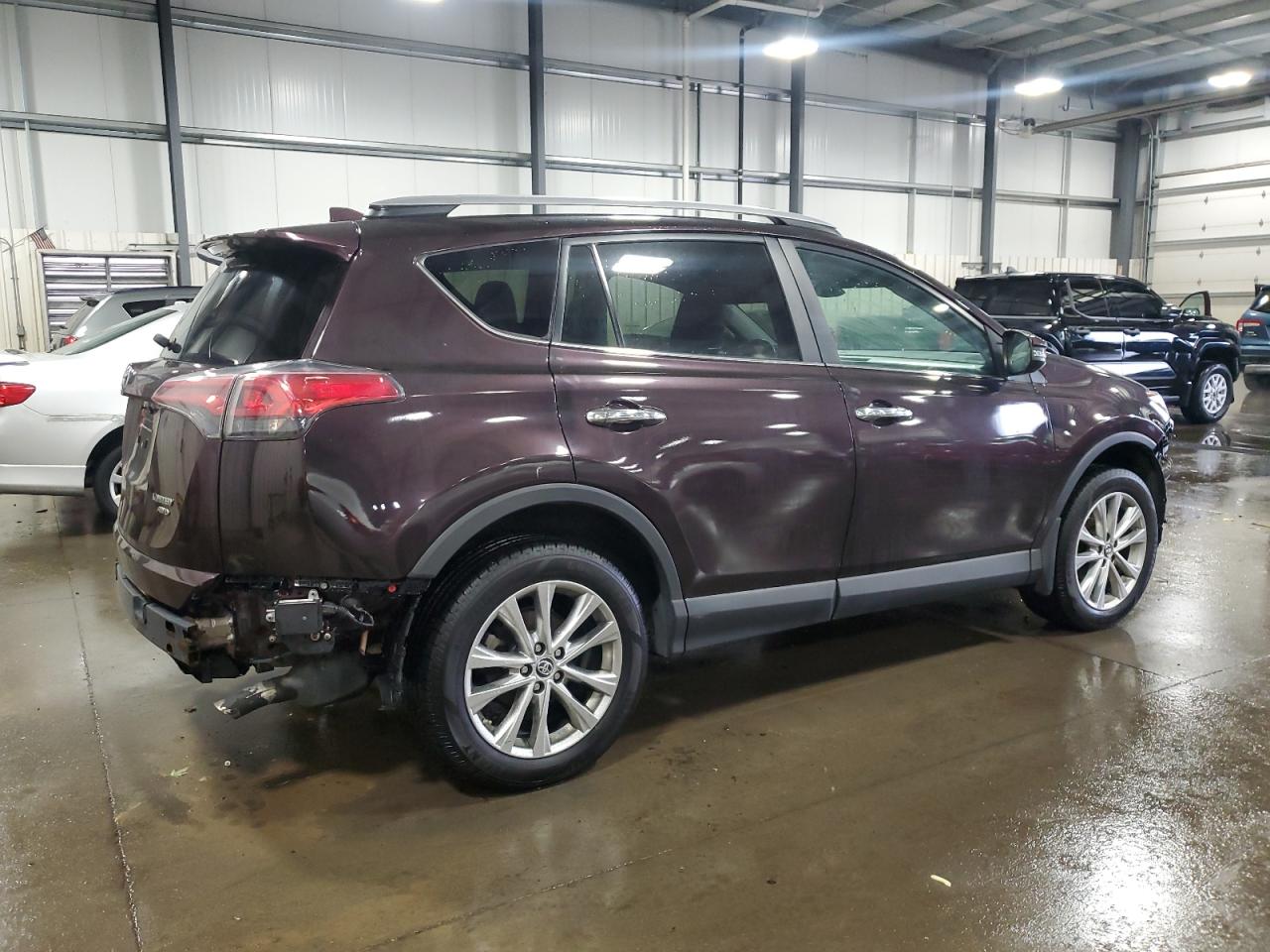 2017 Toyota Rav4 Limited purple suv gas 2T3DFREV0HW666257 photo #4