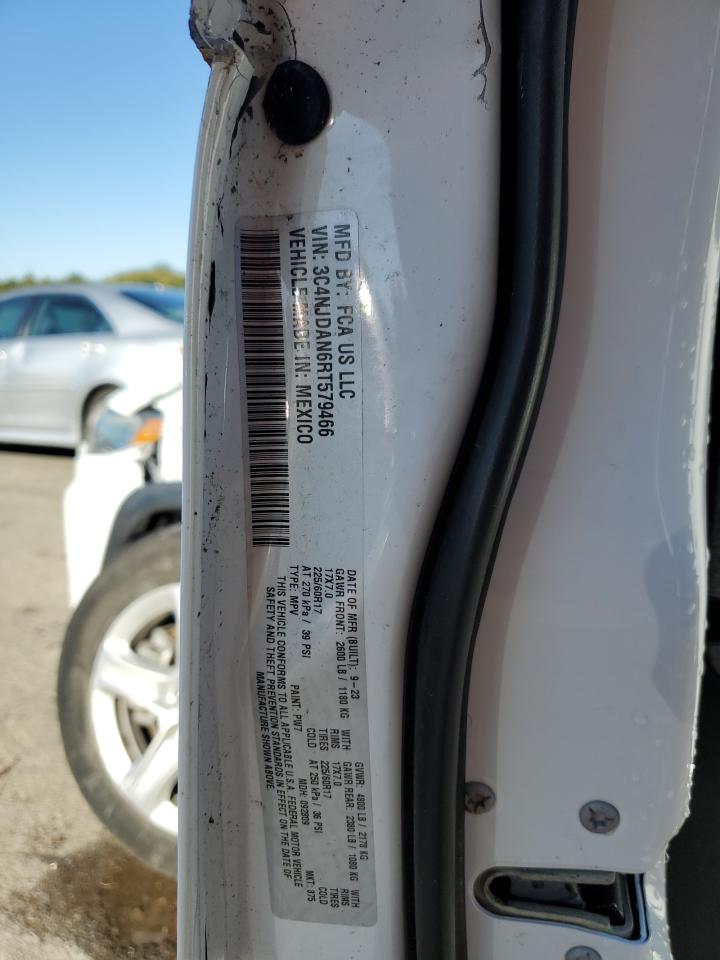 2024 Jeep Compass Sport VIN: 3C4NJDAN6RT579466 Lot: 90537295