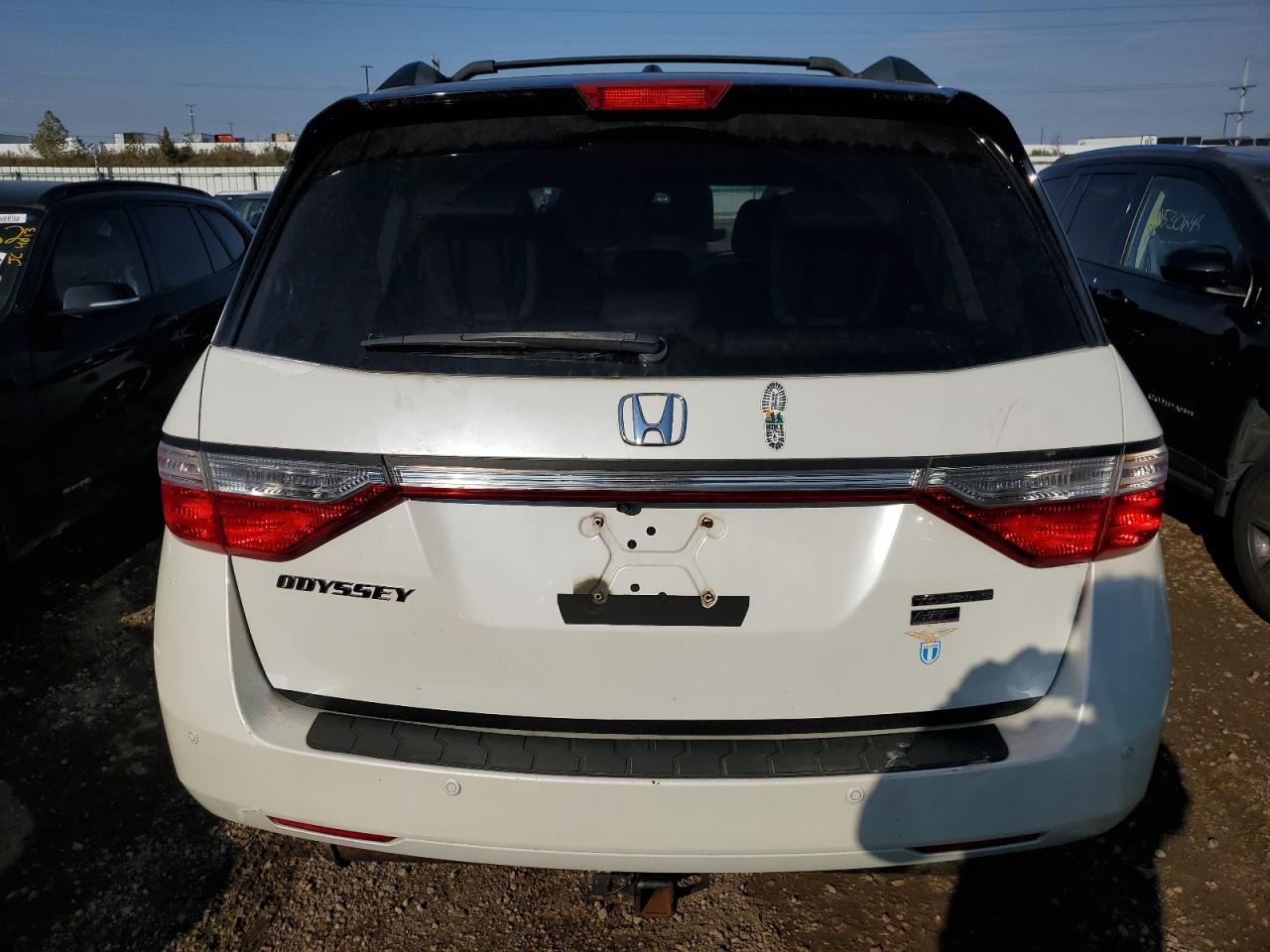 2012 Honda Odyssey Touring VIN: 5FNRL5H9XCB105293 Lot: 82514585