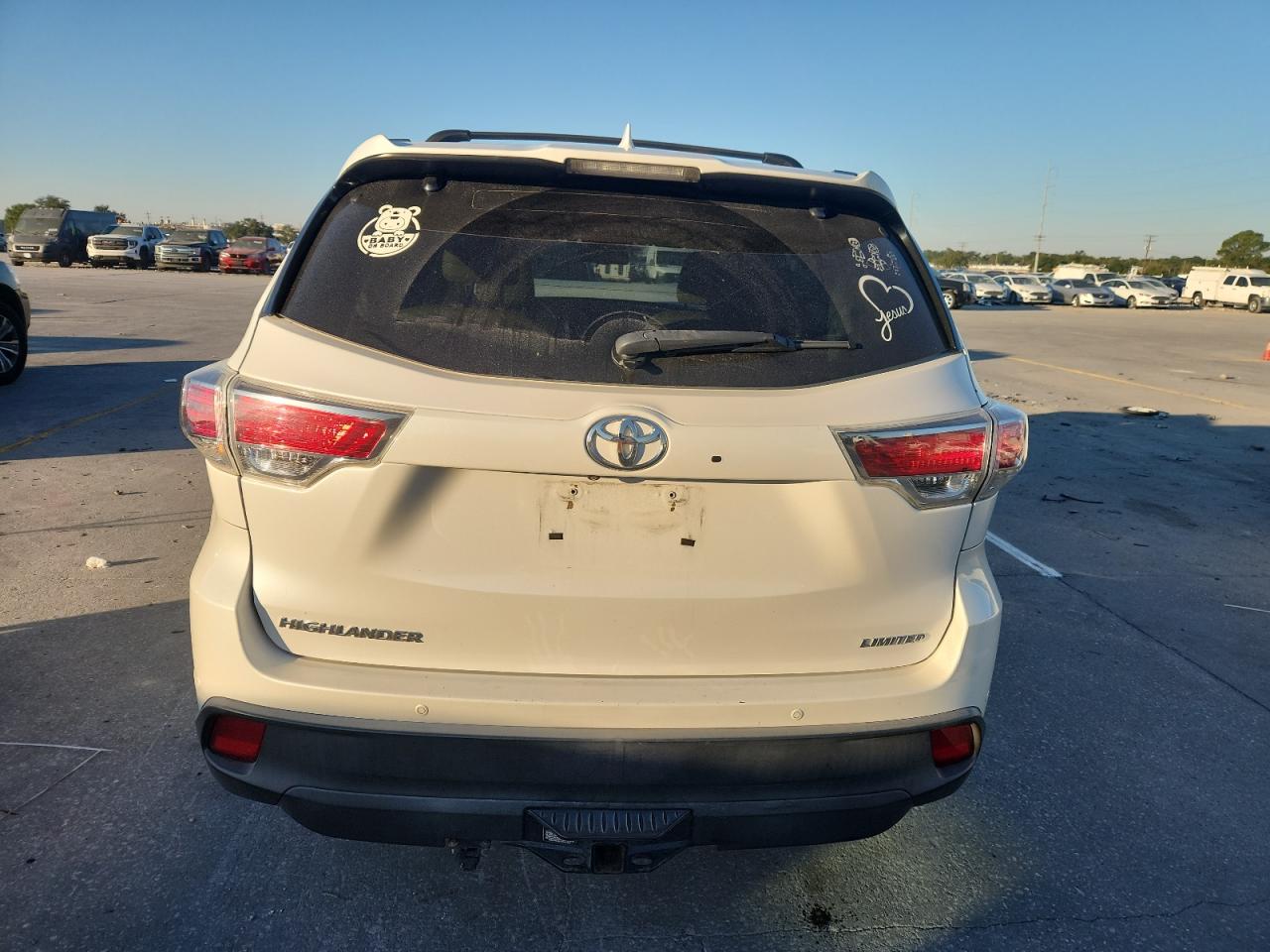 2015 Toyota Highlander Limited VIN: 5TDYKRFH1FS069185 Lot: 86103695