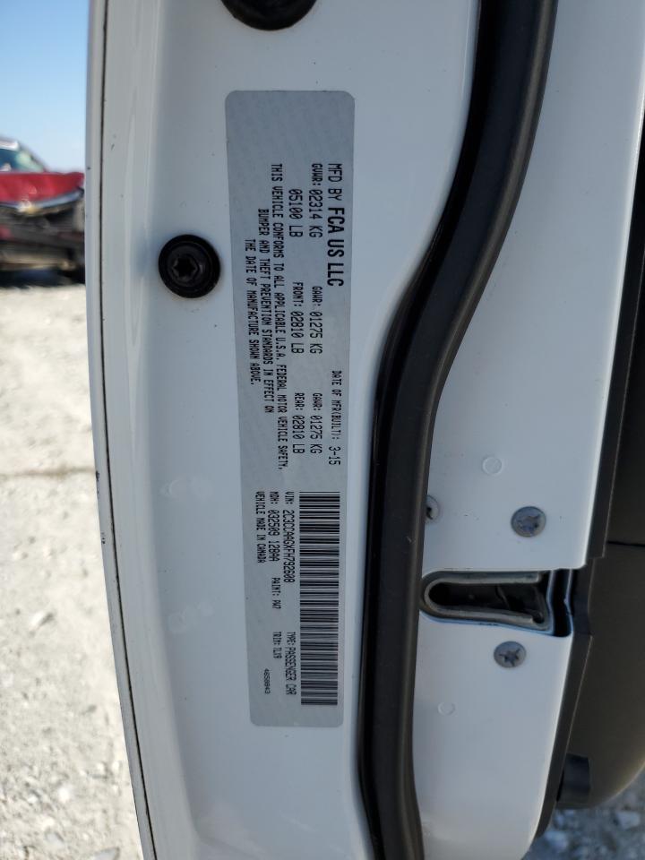 2015 Chrysler 300 Limited VIN: 2C3CCAAGXFH792608 Lot: 86544125