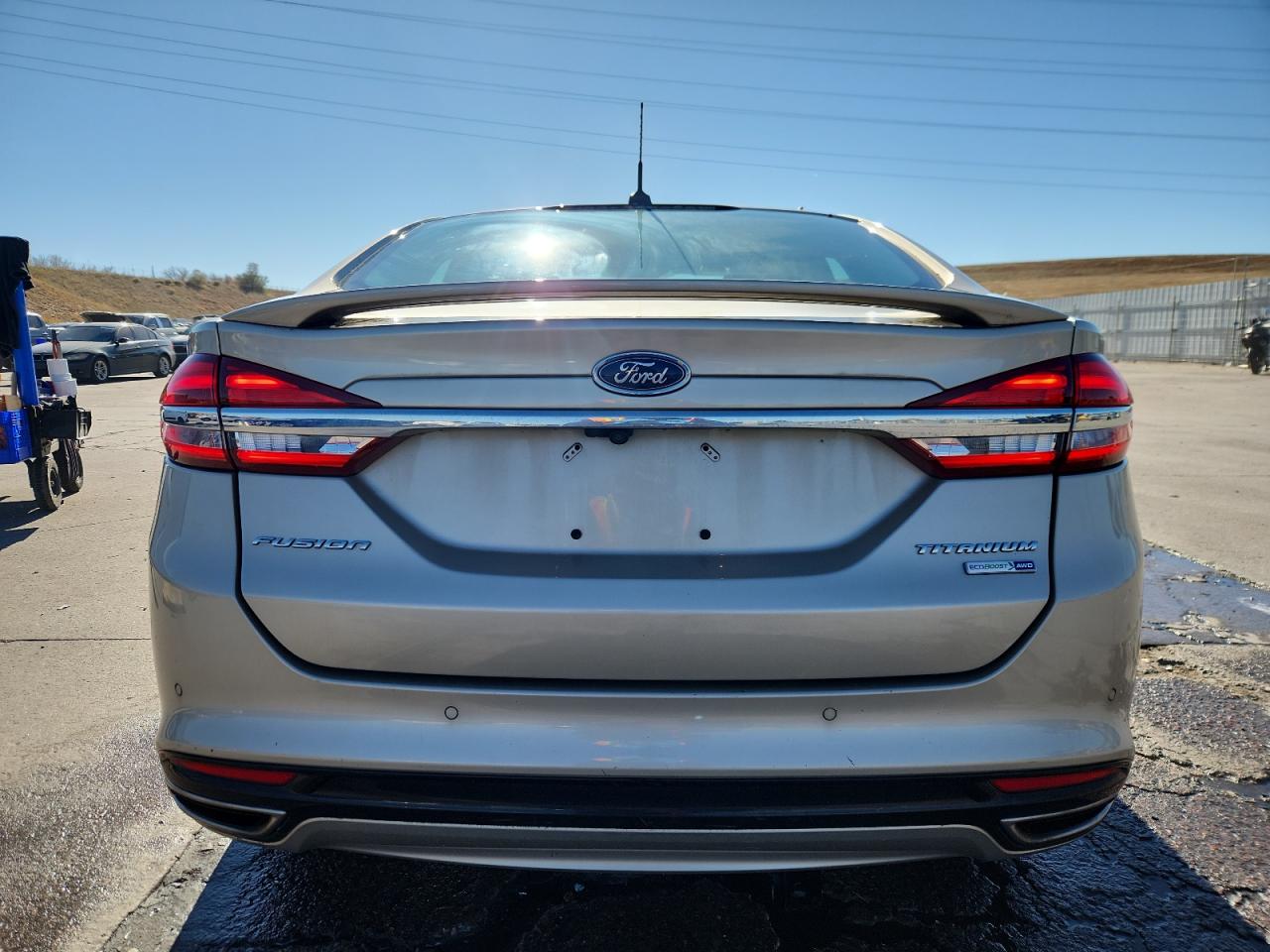 2017 Ford Fusion Titanium VIN: 3FA6P0D93HR299242 Lot: 90472725