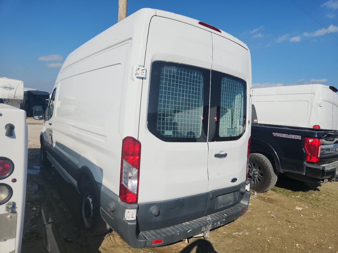 2017 Ford Transit T-250 Delivery Van white van gas 1FTYR2XM5HKB04447 photo #3