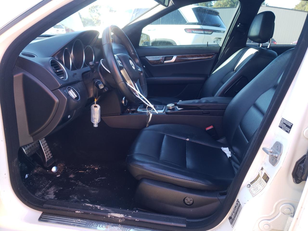 2012 Mercedes-Benz C 250 VIN: WDDGF4HB7CR221336 Lot: 86696405