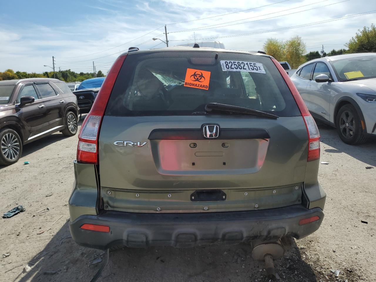 2007 Honda Cr-V Lx VIN: JHLRE48397C063737 Lot: 82582155
