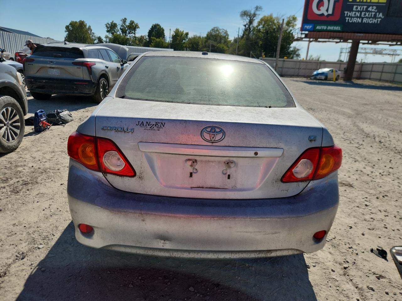 2009 Toyota Corolla Base VIN: JTDBL40E699035220 Lot: 86253565