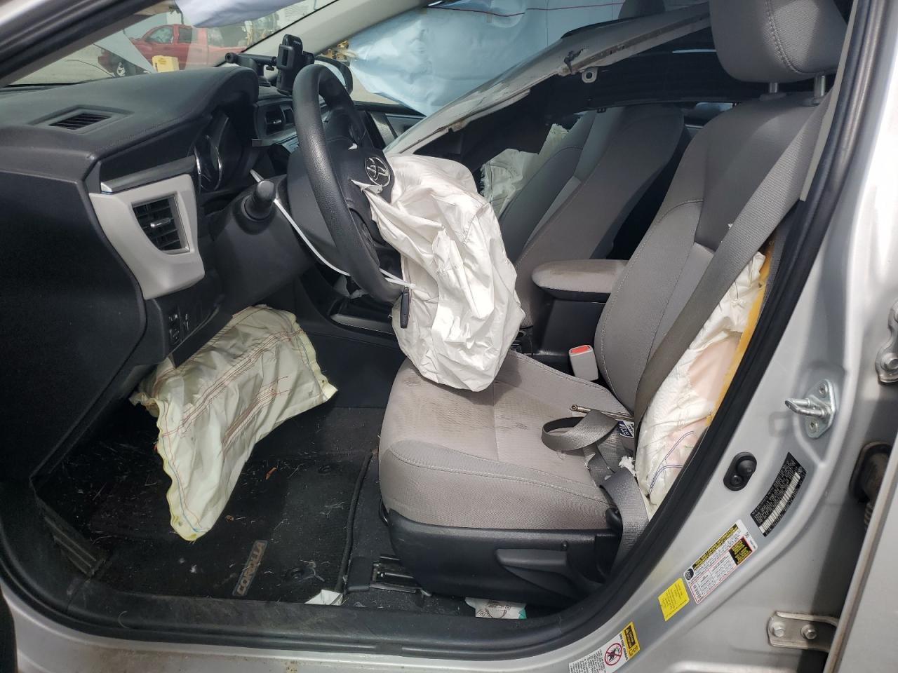 2015 Toyota Corolla L VIN: 2T1BURHE4FC364468 Lot: 85373425