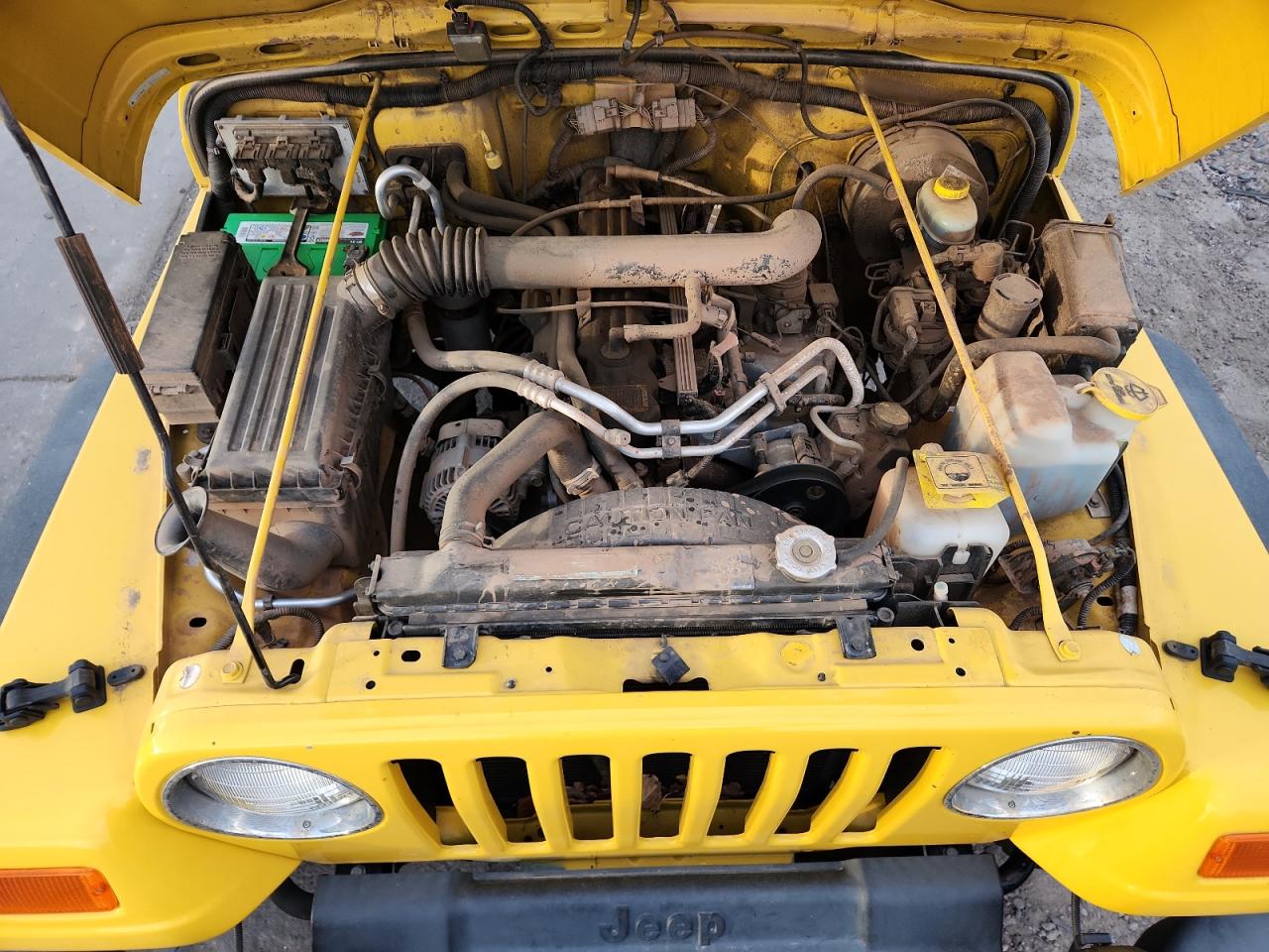 2002 Jeep Wrangler / Tj Sport VIN: 1J4FA49S42P753702 Lot: 85365145