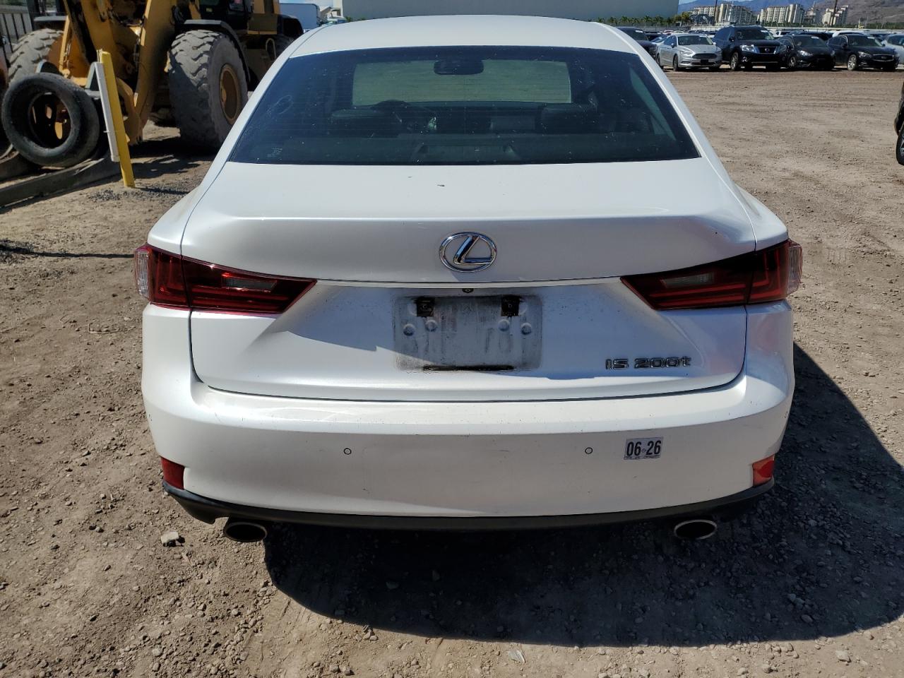 2016 Lexus Is 200T VIN: JTHBA1D23G5002411 Lot: 86187615