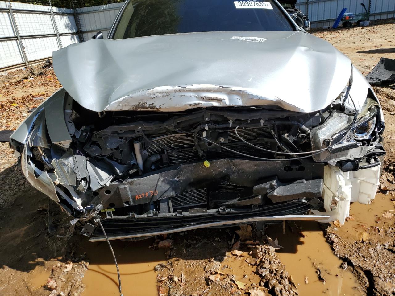 2018 Infiniti Q50 Luxe VIN: JN1EV7AR0JM437510 Lot: 90907635