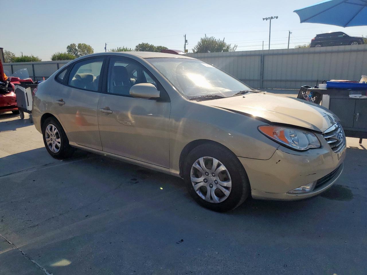 2010 Hyundai Elantra Blue VIN: KMHDU4AD8AU898853 Lot: 82451655