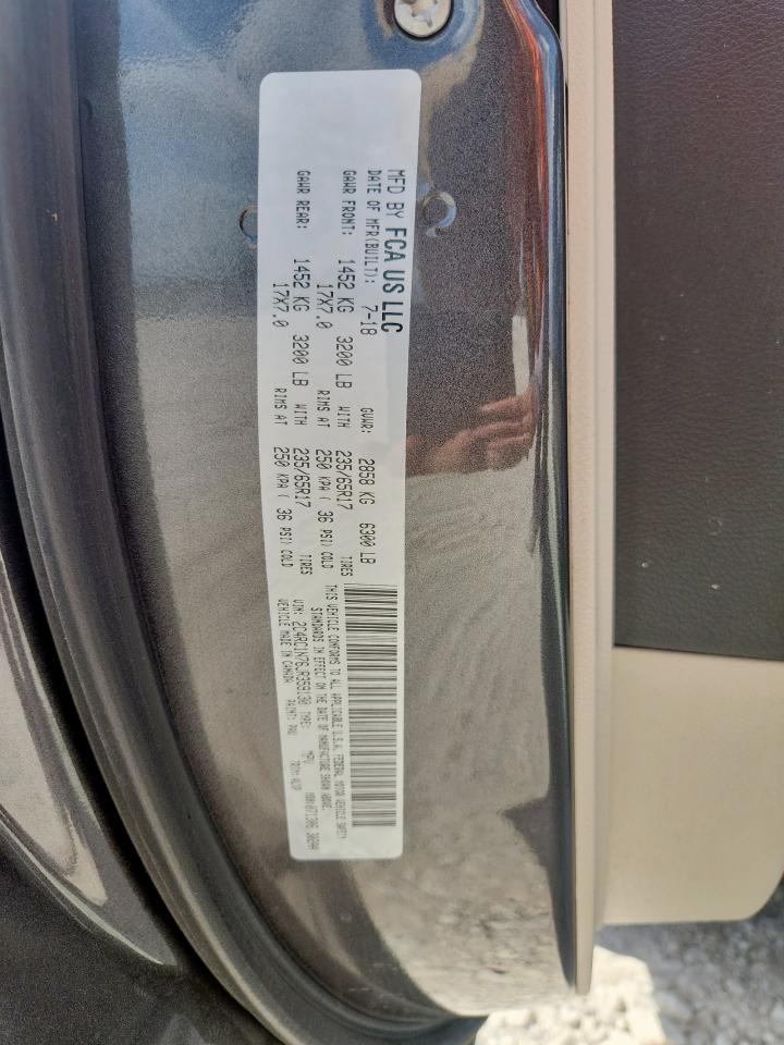 2018 Chrysler Pacifica Hybrid Limited VIN: 2C4RC1N76JR359130 Lot: 85514165