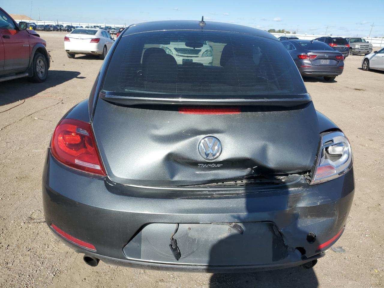 2012 Volkswagen Beetle Turbo VIN: 3VW467ATXCM642662 Lot: 87258105