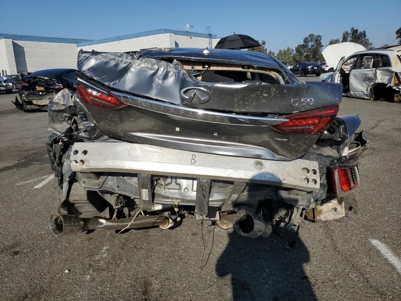 2019 Infiniti Q50 Luxe VIN: JN1EV7AP4KM510202 Lot: 85780655