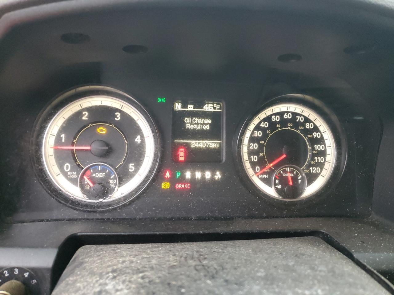 2016 Ram 2500 Slt VIN: 3C6UR5JL7GG284690 Lot: 90097675