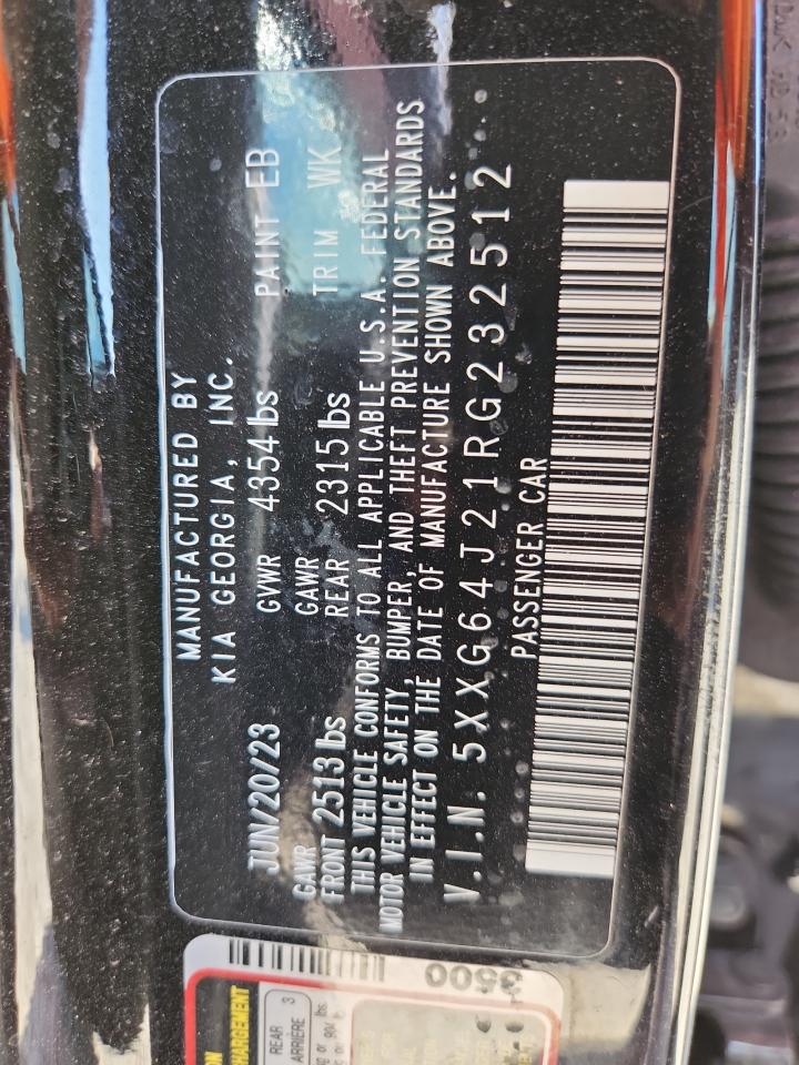 2024 Kia K5 Gt Line VIN: 5XXG64J21RG232512 Lot: 90248685