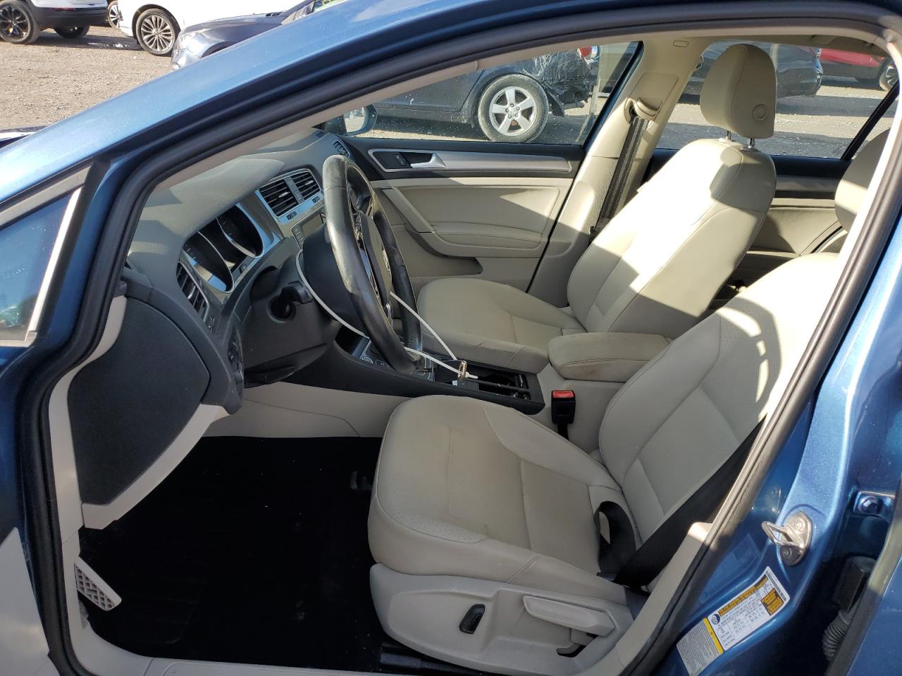 2015 Volkswagen E-Golf Sel Premium VIN: WVWPP7AU4FW910003 Lot: 87371215