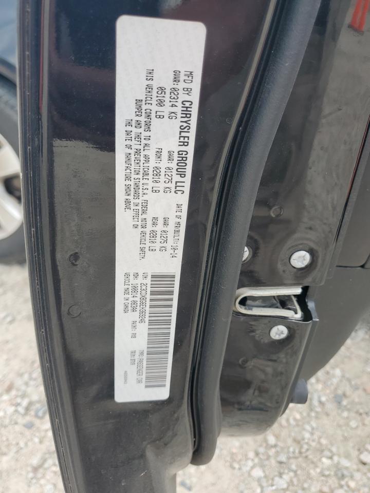 2014 Dodge Charger Se VIN: 2C3CDXBG6EH369246 Lot: 85577645