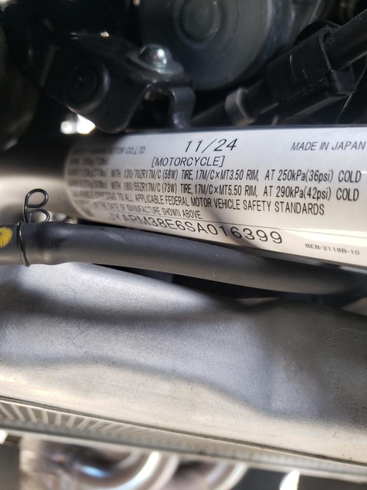 2025 Yamaha Yzfr7 VIN: JYARM38E6SA016399 Lot: 85260965