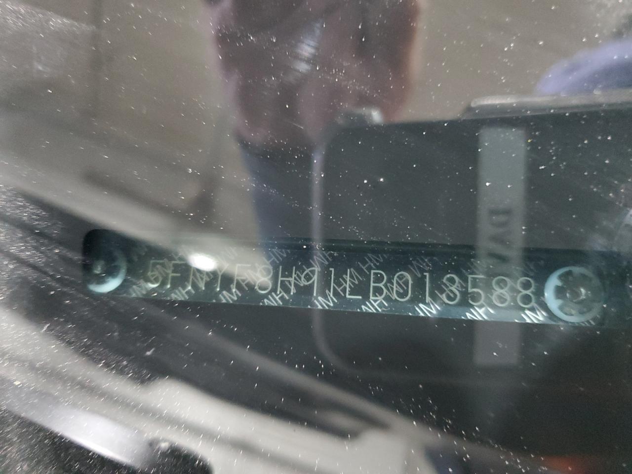 2020 Honda Passport Touring VIN: 5FNYF8H91LB013588 Lot: 86813545